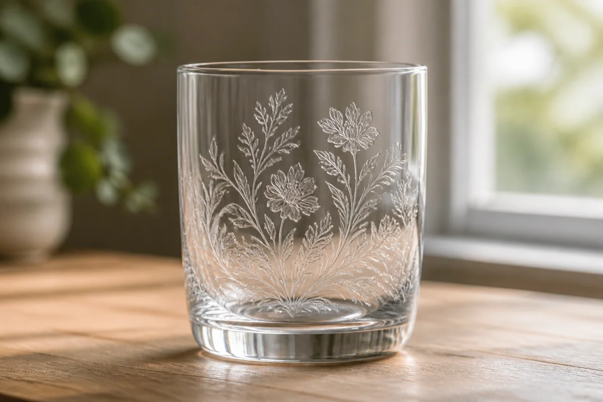 gravure sur verre personnalisé
