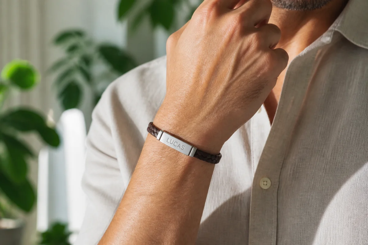 bijoux homme personnalisé
