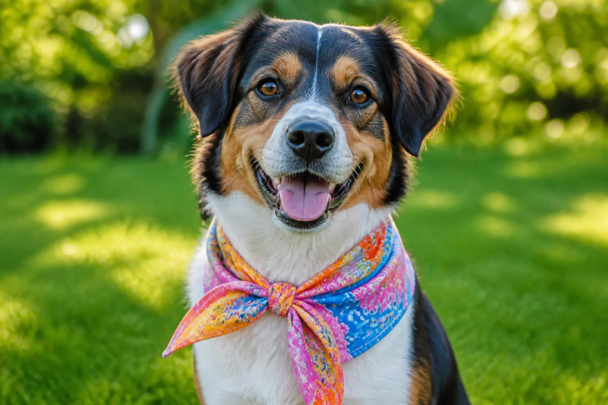 bandana personnalisé pour chien