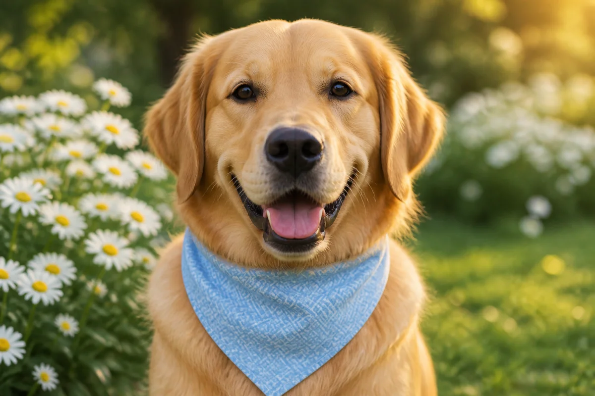 bandana personnalisé pour chien
