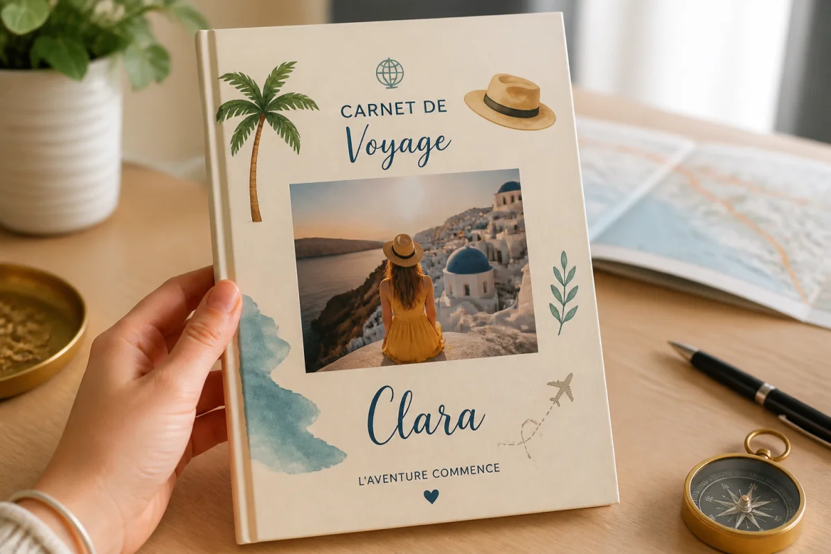 carnet de voyage personnalisé