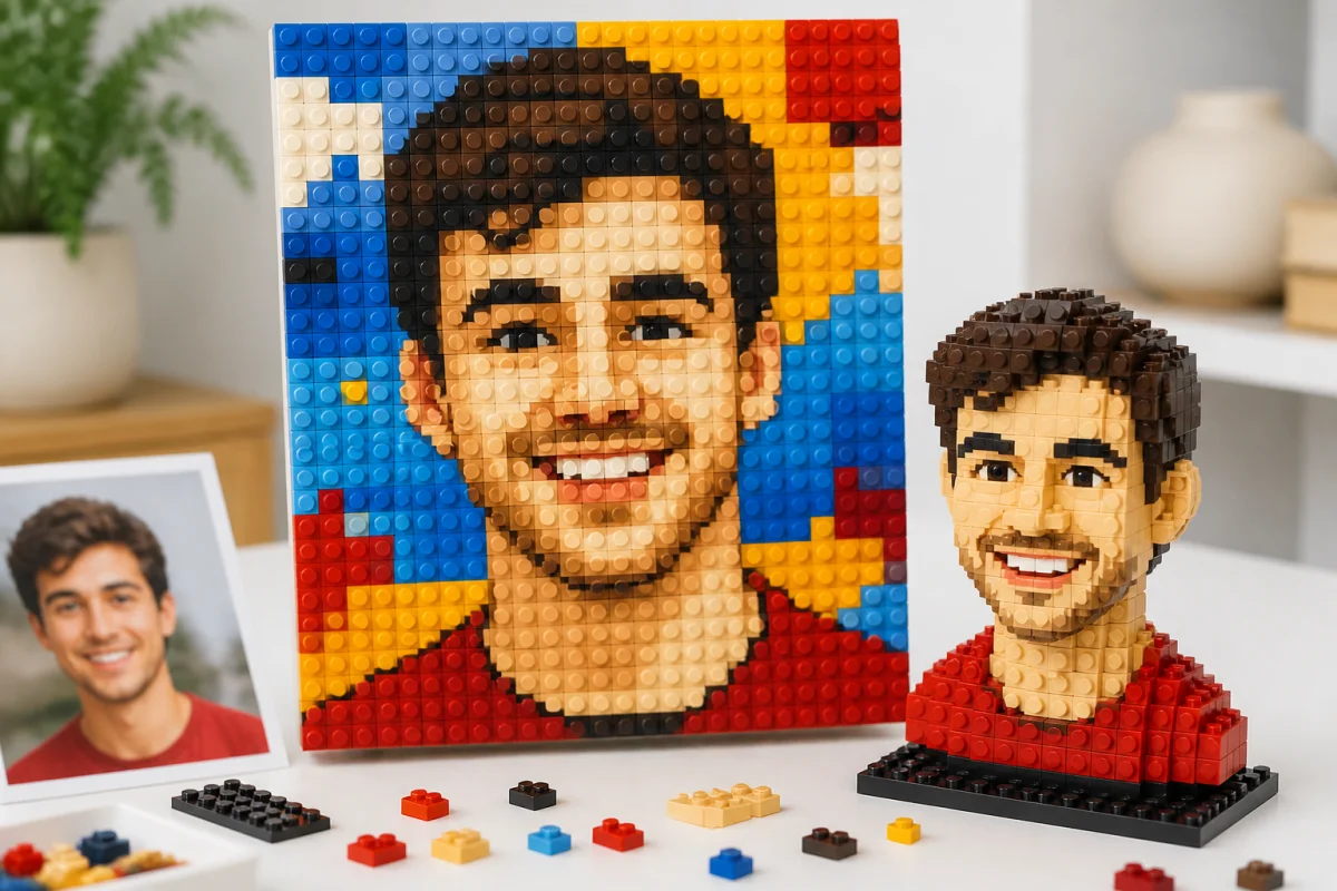 lego personnalisé photo