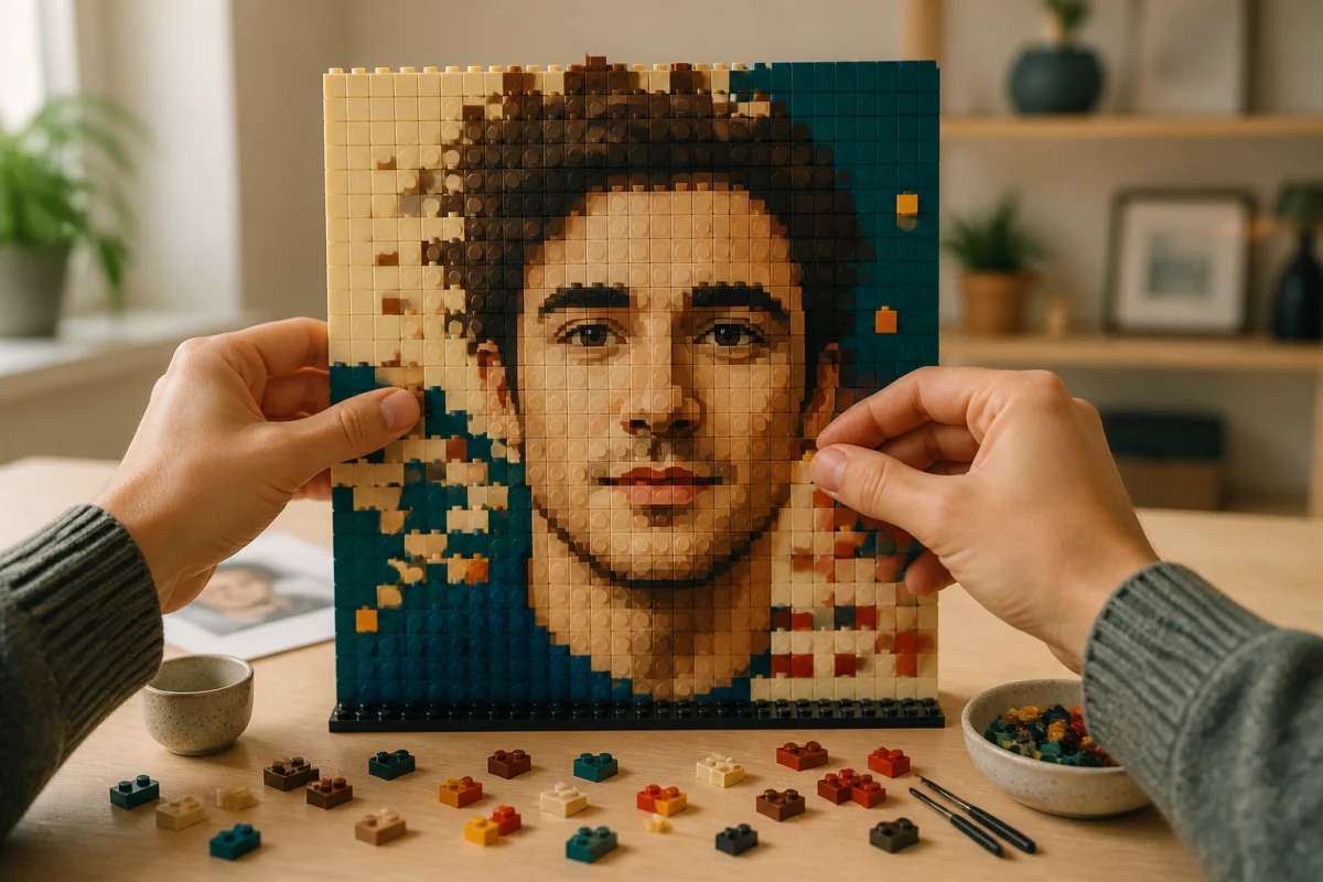 lego personnalisé photo