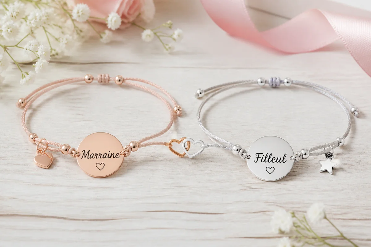 bracelet marraine filleul