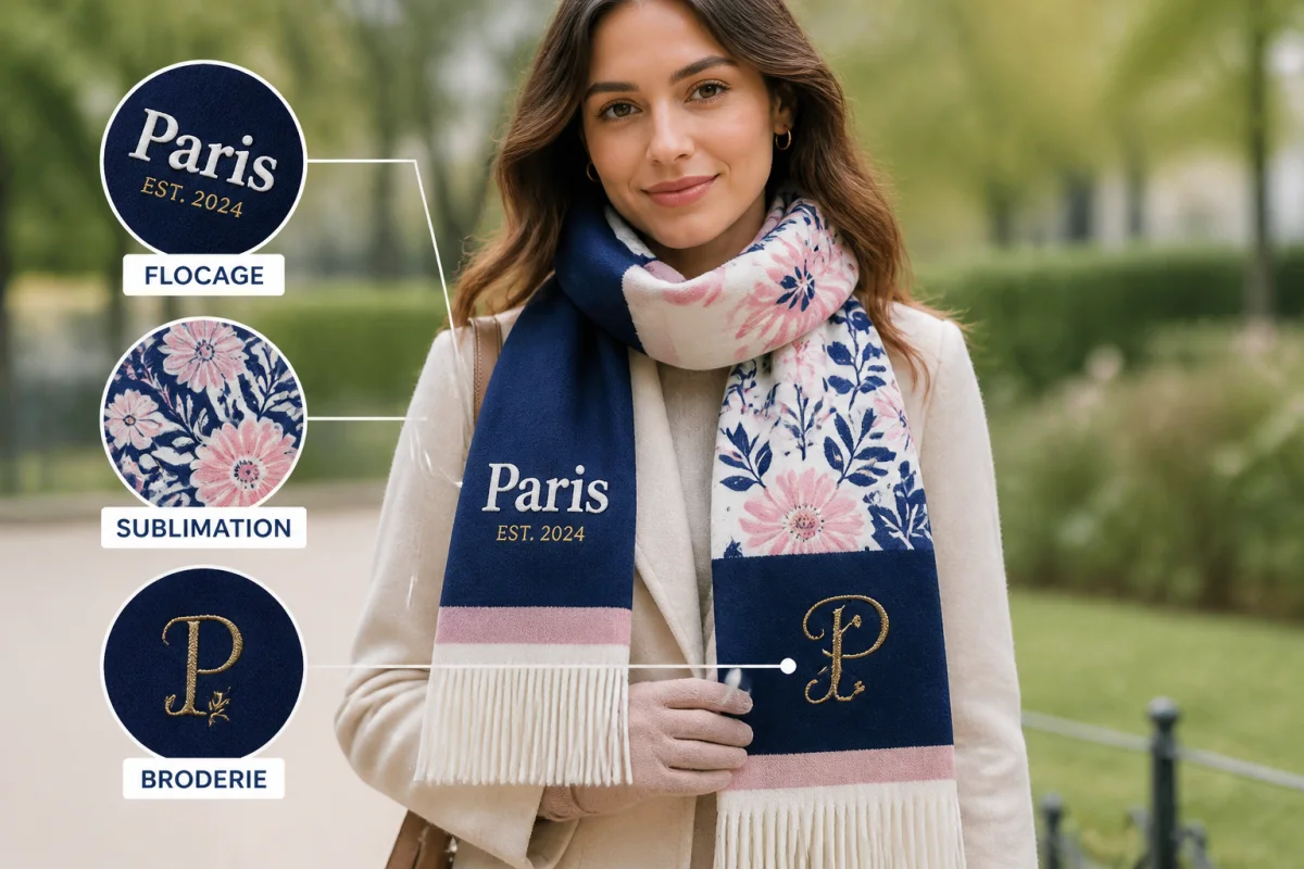 écharpe personnalisé miss