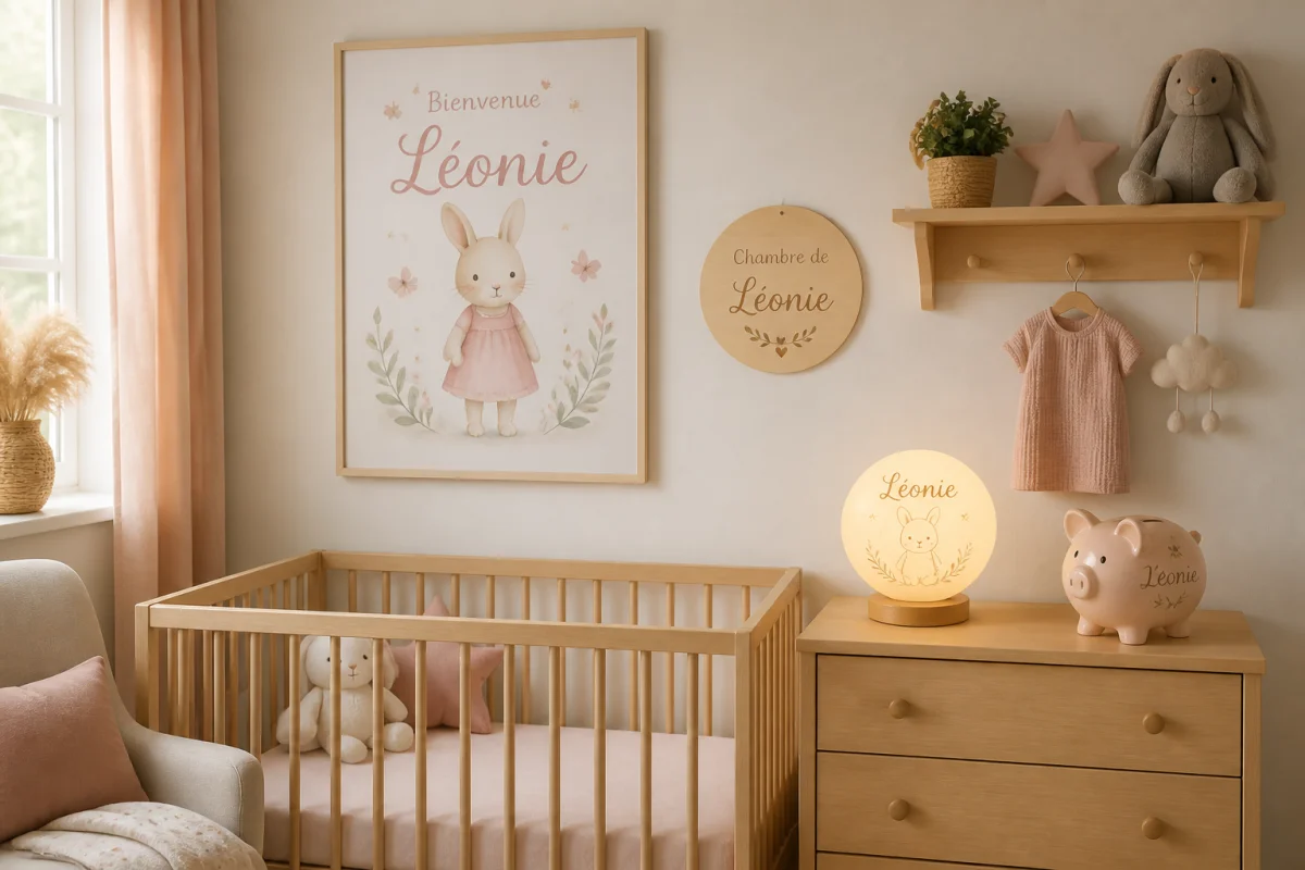 Quel cadeau personnalisé pour bébé choisir selon le quotidien de la famille