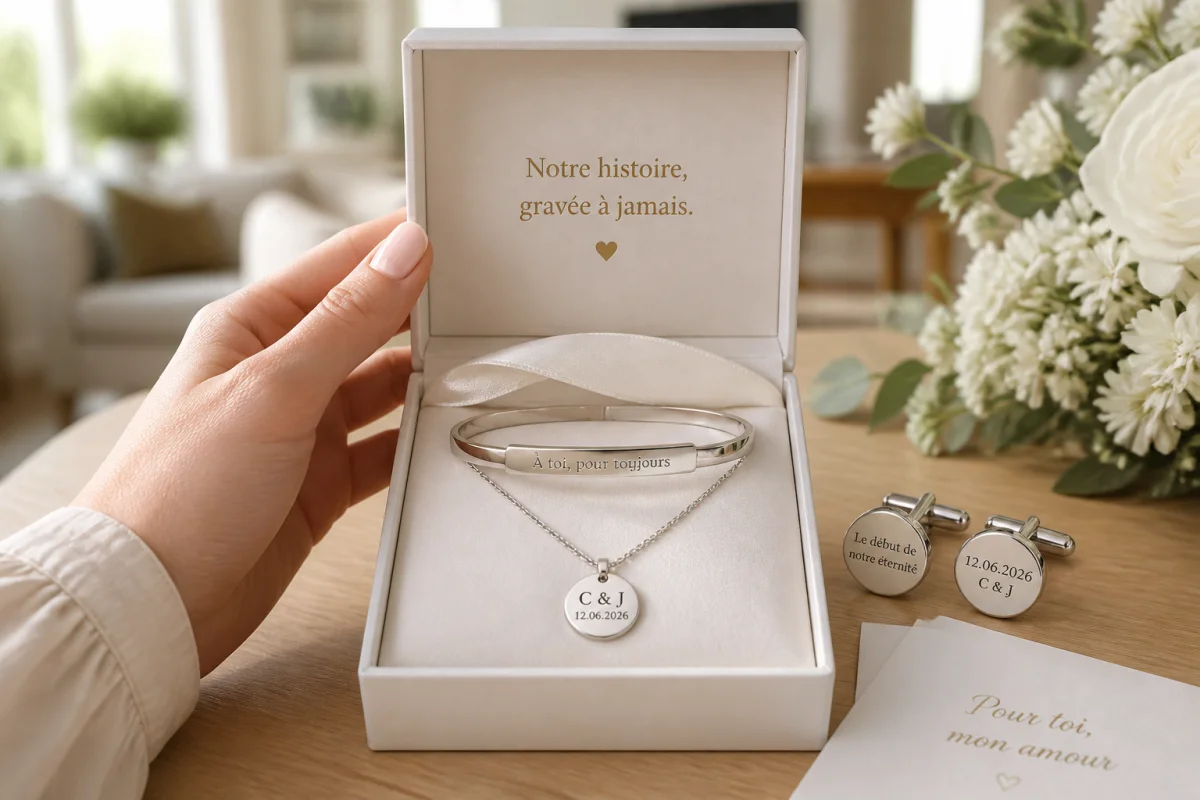 Cadeaux personnalisés pour mariage qui marquent vraiment les esprits