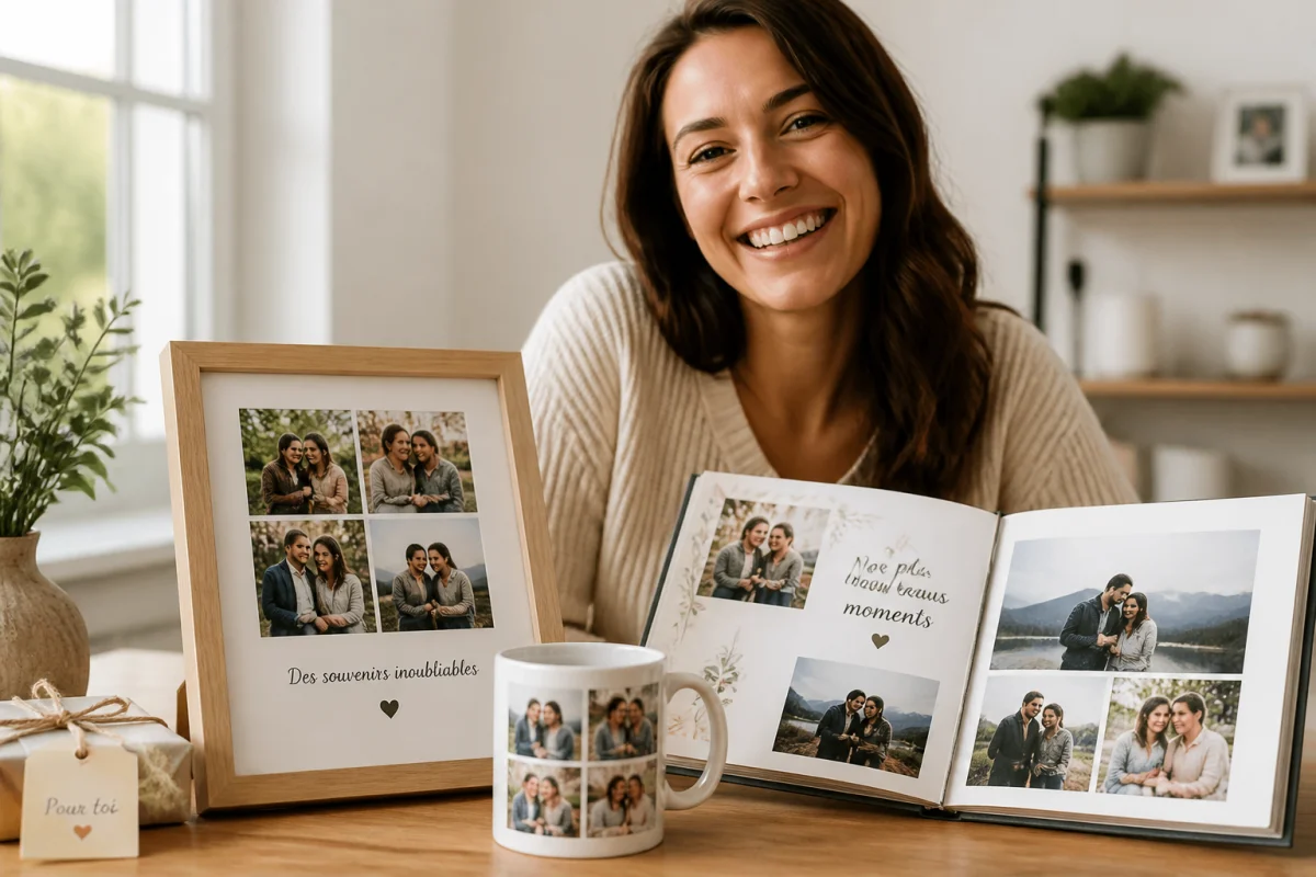 Cadeaux photo personnalisés pour offrir des souvenirs qui comptent