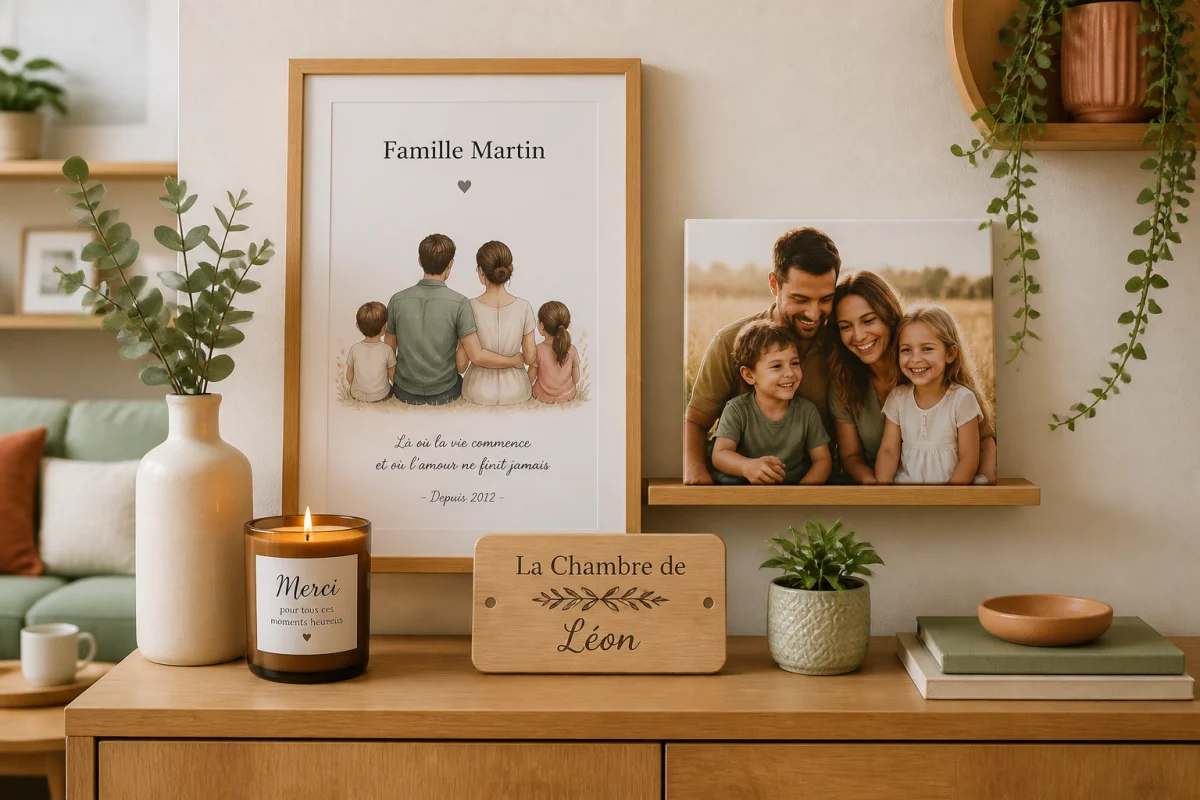 Cadeaux personnalisés pour maison qui allient style et utilité
